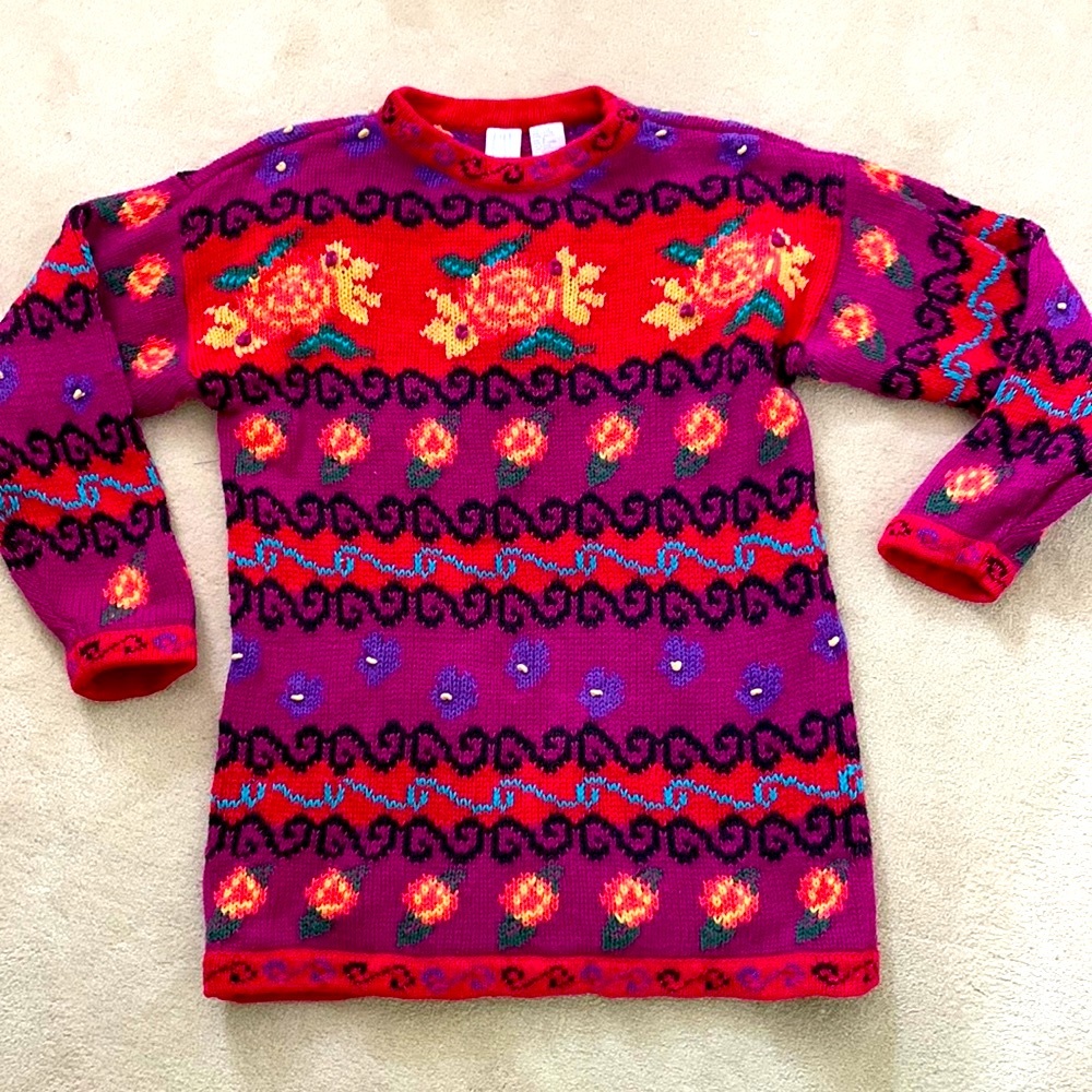 Crew neck sweater